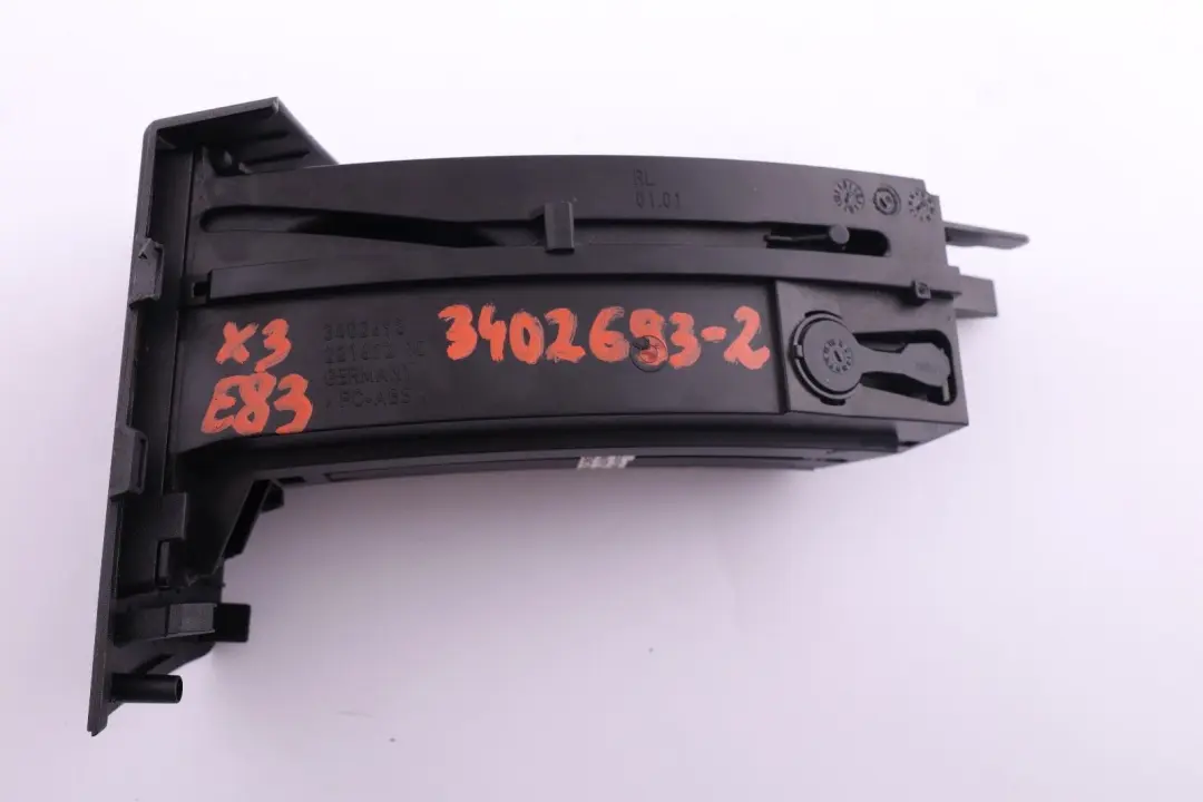 Drink Holder Drivers Side Right O/S Grey Grau to BMW X3 Series 2 E83 Cup with Part number 3402693 BMW X3 Series 2 E83 Cup Drink Holder Drivers Side Right O/S Grey Grau - SKU rhd-3402693-2 - Part number 3402693