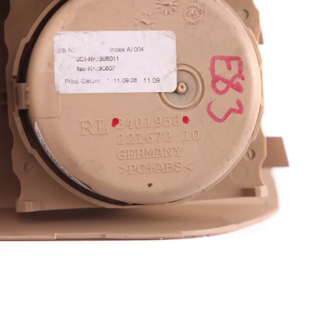  Centre Console Cover BMW X3 E83 Cup Holder Drinks Sandbeige Beige 3401958 - SKU rhd-3405759 - Part number 3405759