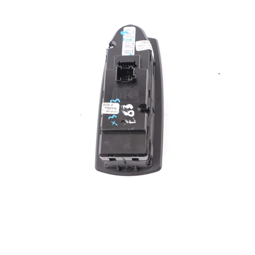Driver's Side Right O/S Window Lifter Switch Black to BMW X3 E83 with Part number 3414353 BMW X3 E83 Driver's Side Right O/S Window Lifter Switch Black - SKU rhd-3414353-1 - Part number 3414353