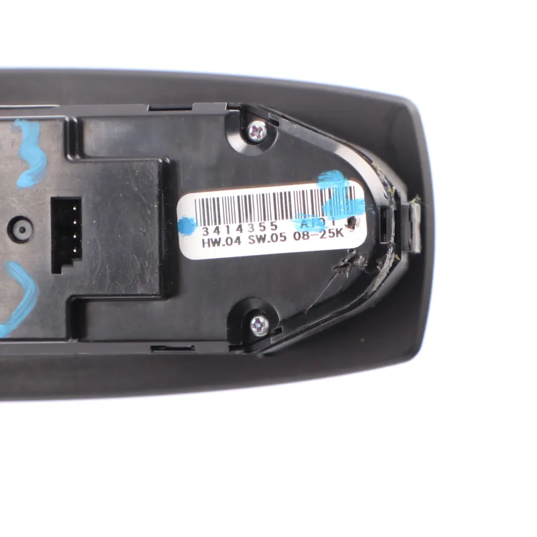 BMW X3 E83 Window Lifter Switch Power Fold Driver's Side Panel Black - SKU rhd-3414355-2 - Part number 3414355