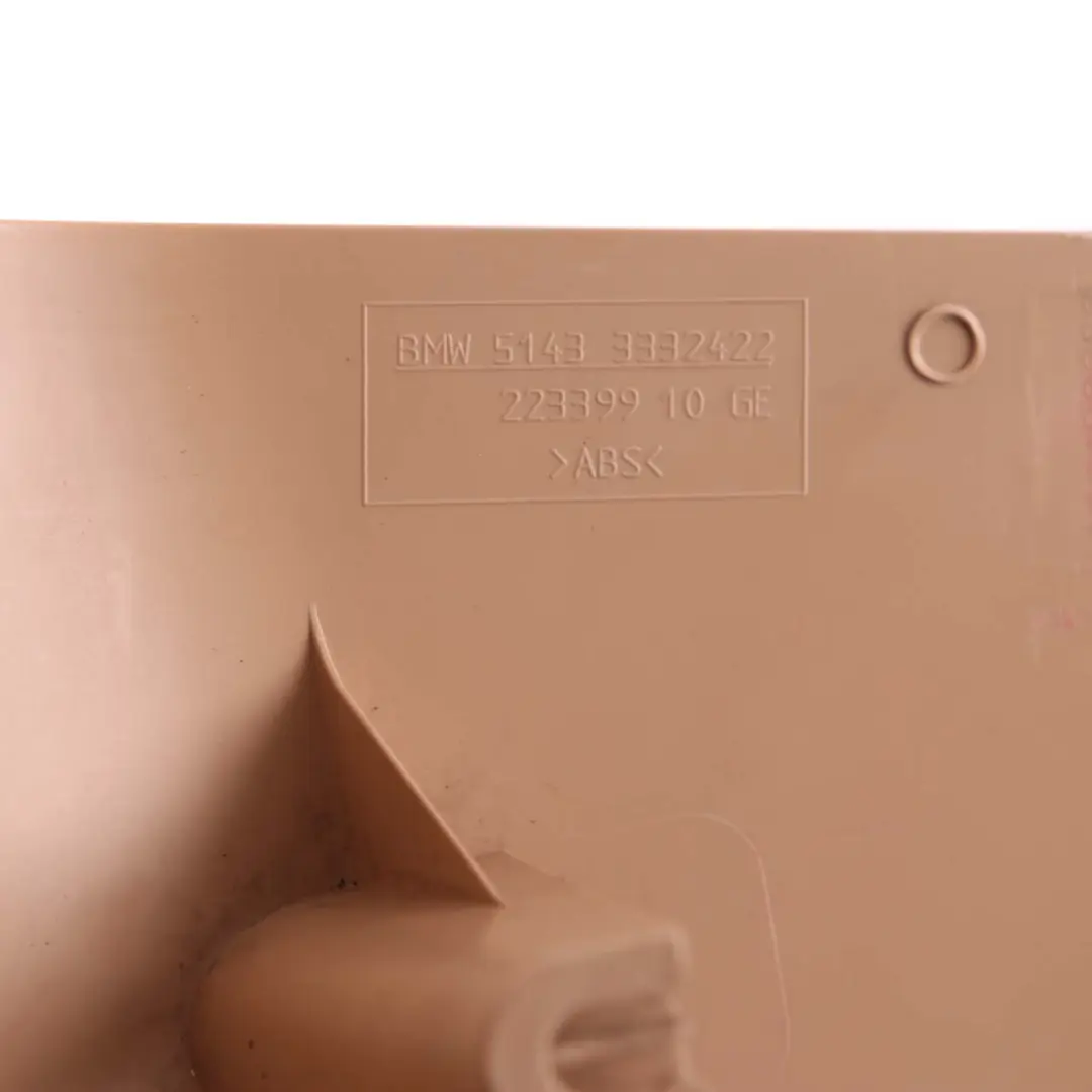 Lateral Trim Panel Leg Room Front Right O/S Sand Beige 3332422 to BMW X3 Series E83 with Part number 3416306 BMW X3 Series E83 Lateral Trim Panel Leg Room Front Right O/S Sand Beige 3332422 - SKU rhd-3416306 - Part number 3416306