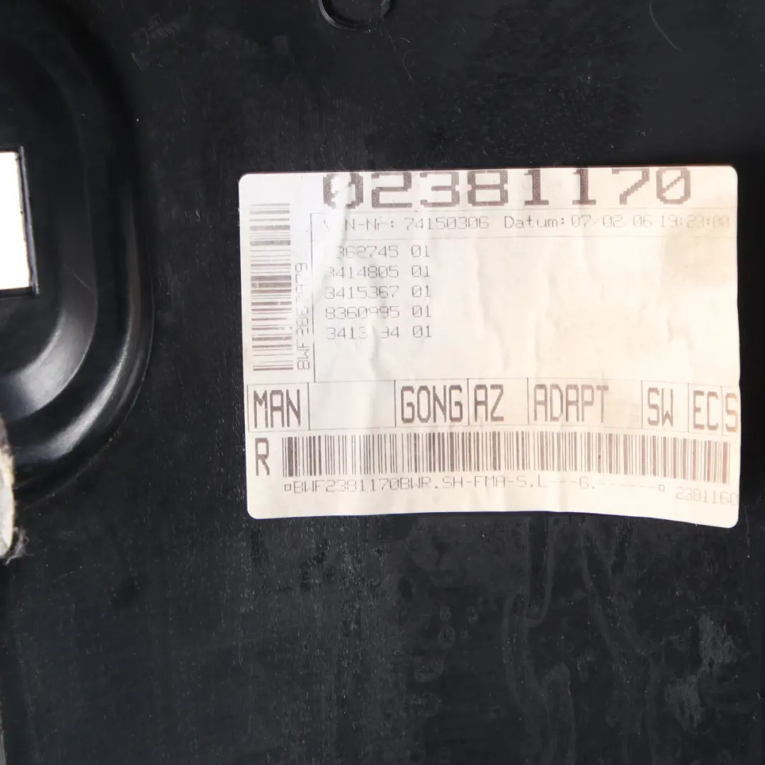 BMW X3 Series E83 E83N LCI Trim Cover Panel Foot Controls Black - SKU rhd-3418250 - Part number 3418250