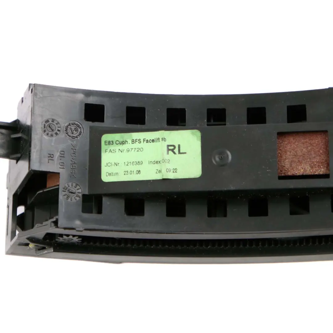 Passenger's Side Dashboard Cup Drink Holder Sand Beige to BMW X3 E83 LCI with Part number 3418359 BMW X3 E83 LCI Passenger's Side Dashboard Cup Drink Holder Sand Beige - SKU rhd-3418359-2 - Part number 3418359