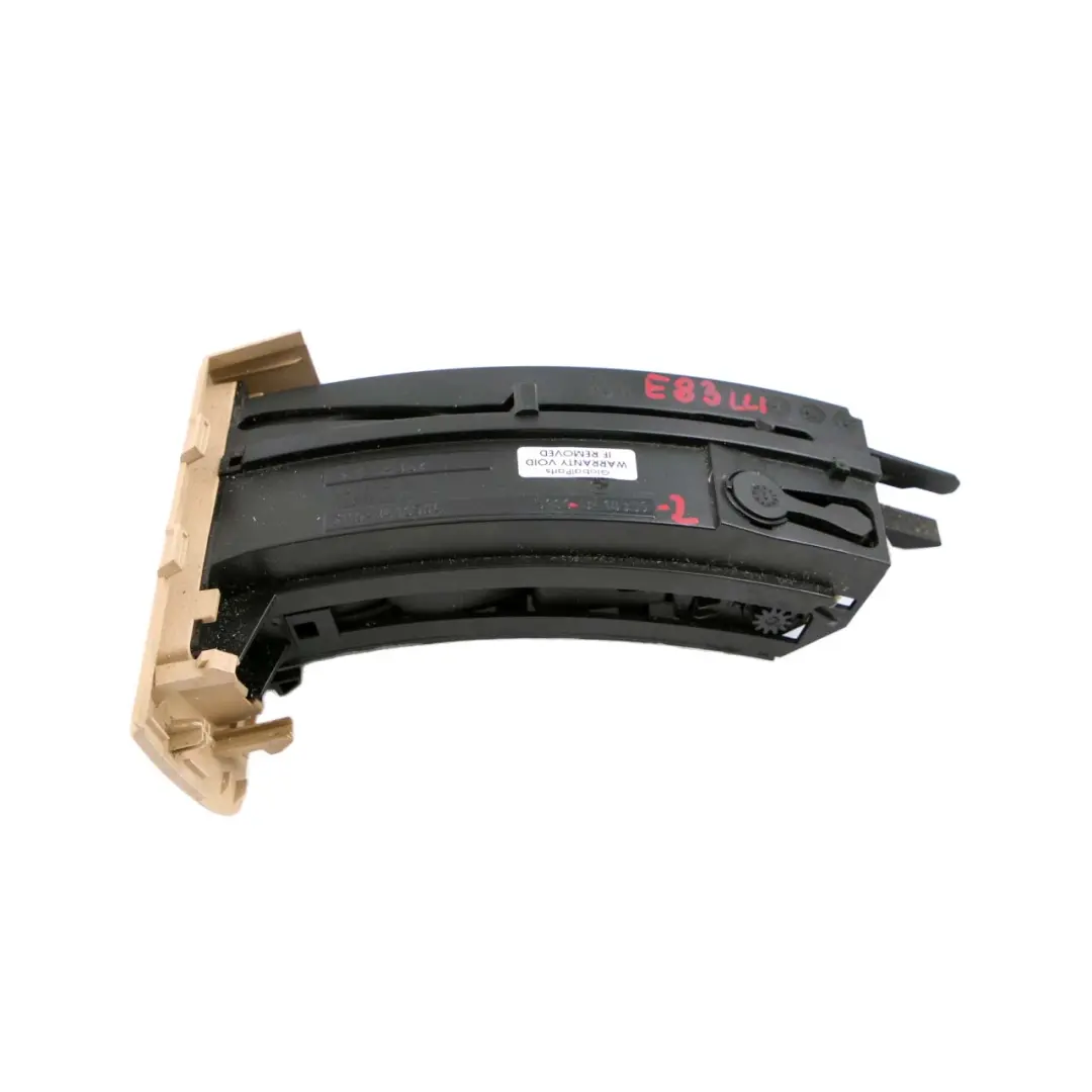 Passenger's Side Dashboard Cup Drink Holder Sand Beige to BMW X3 E83 LCI with Part number 3418359 BMW X3 E83 LCI Passenger's Side Dashboard Cup Drink Holder Sand Beige - SKU rhd-3418359-2 - Part number 3418359