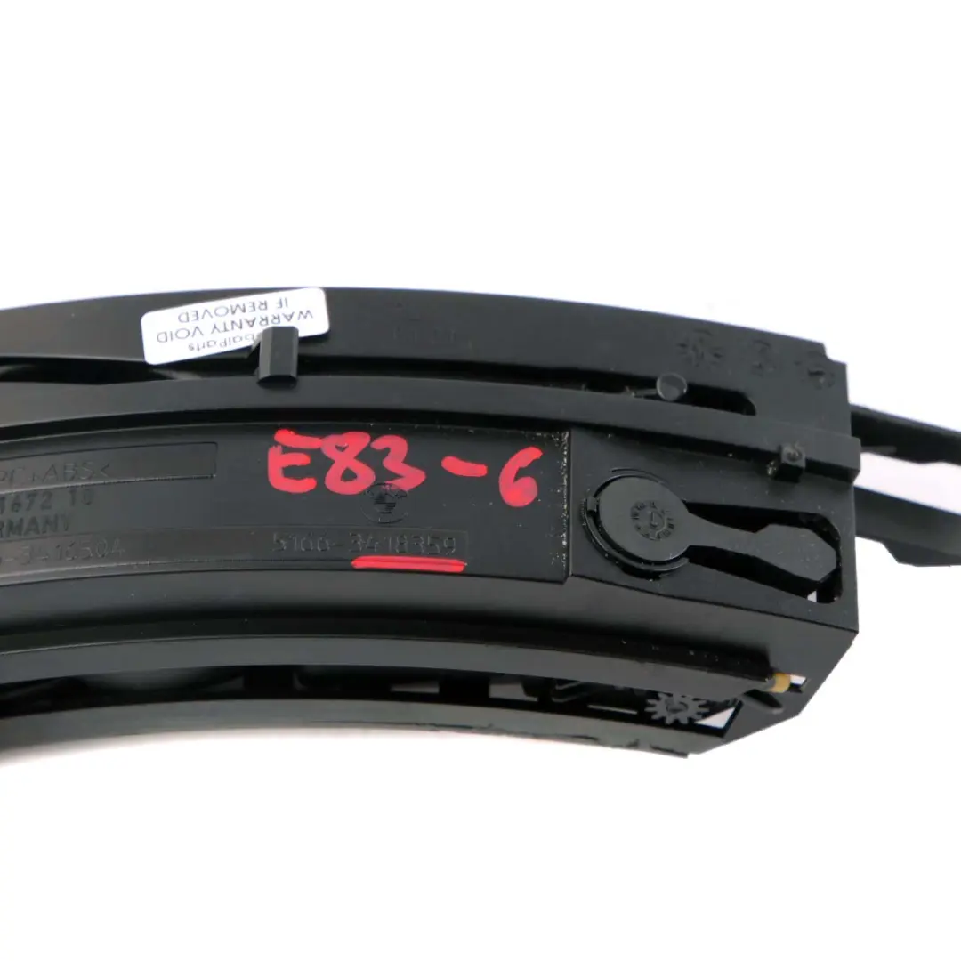 Dashboard Cup Holder BMW X3 E83 6 Passenger Side Drink Holder Left N/S 3418359 to with Part number 3417440 Dashboard Cup Holder BMW X3 E83 6 Passenger Side Drink Holder Left N/S 3418359 - SKU rhd-3418359-6 - Part number 3417440