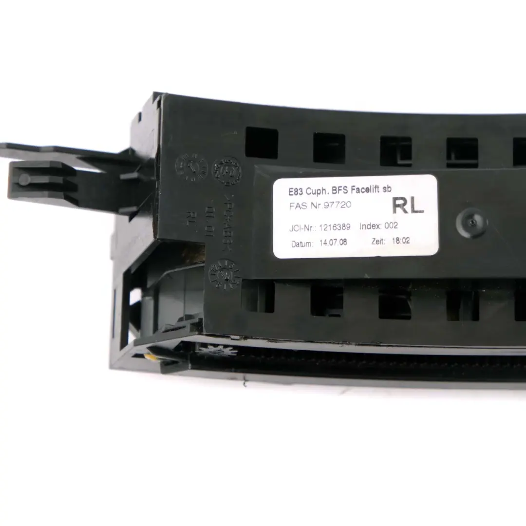 Dashboard Cup Holder BMW X3 E83 6 Passenger Side Drink Holder Left N/S 3418359 to with Part number 3417440 Dashboard Cup Holder BMW X3 E83 6 Passenger Side Drink Holder Left N/S 3418359 - SKU rhd-3418359-6 - Part number 3417440