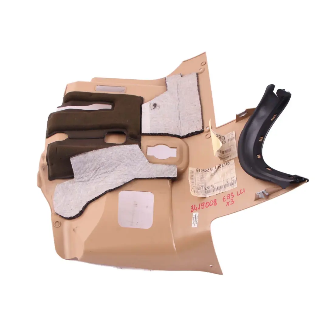 Trim Panel Foot Controls Cover Sandbeige Beige to BMW X3 E83 with Part number 3419008 BMW X3 E83 Trim Panel Foot Controls Cover Sandbeige Beige - SKU rhd-3419008 - Part number 3419008