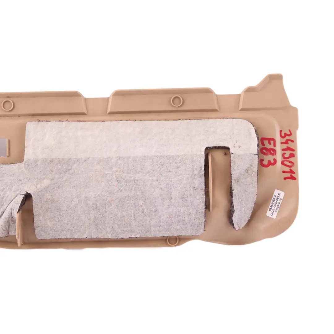 BMW X3 E83 Passenger's Side Footwell Dash Trim Panel Bottom Sand Beige - SKU rhd-3419011 - Part number 3419011