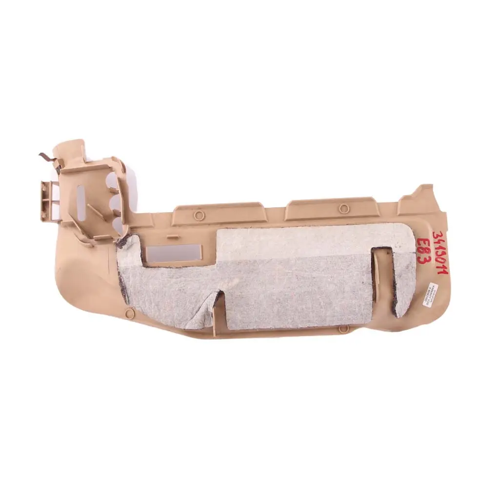 BMW X3 E83 Passenger's Side Footwell Dash Trim Panel Bottom Sand Beige - SKU rhd-3419011 - Part number 3419011