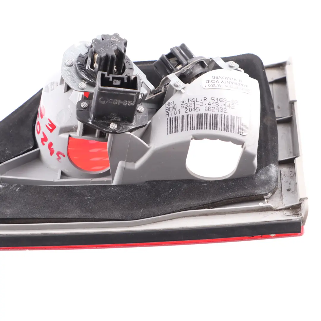 Lamp Right O/S Light In Trunk Lid Boot Tailgate 3418442 to BMW X3 E83 Rear with Part number 3420204 BMW X3 E83 Rear Lamp Right O/S Light In Trunk Lid Boot Tailgate 3418442 - SKU rhd-3420204-1 - Part number 3420204