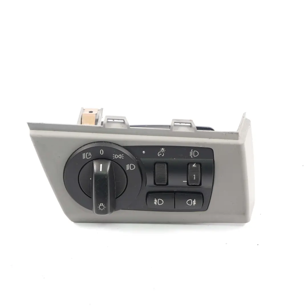 BMW X3 Series E83 LCI Light Headlight Control Element Switch Panel Grey - SKU rhd-3420284 - Part number 3420284