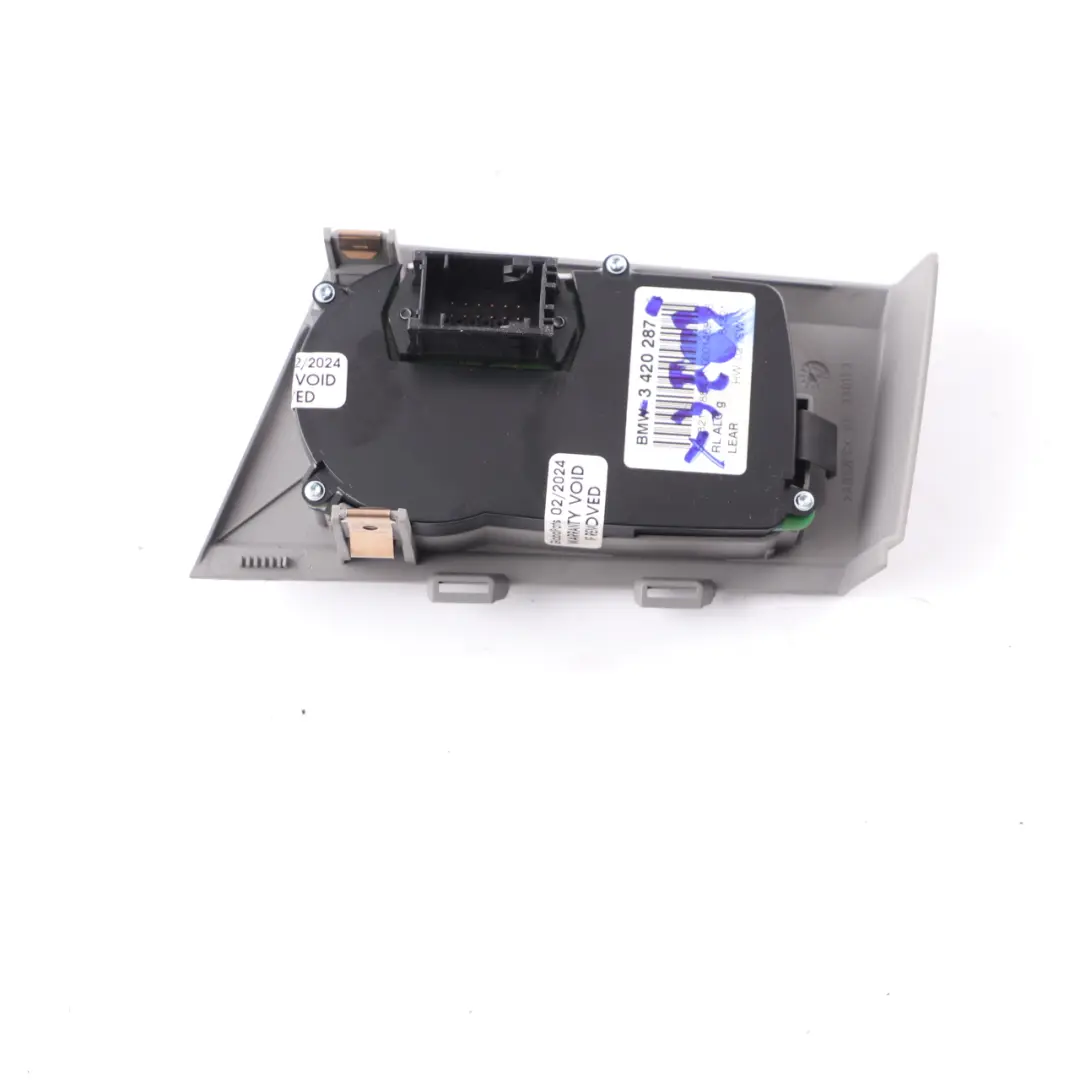 BMW X3 E83 LCI Headlight Fog Light Control Element Switch Panel Grey - SKU rhd-3420287 - Part number 3420287