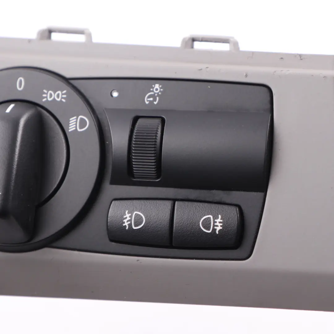 Headlight Fog Light Control Element Switch Panel Grey to BMW X3 E83 LCI with Part number 3420287 BMW X3 E83 LCI Headlight Fog Light Control Element Switch Panel Grey - SKU rhd-3420287 - Part number 3420287