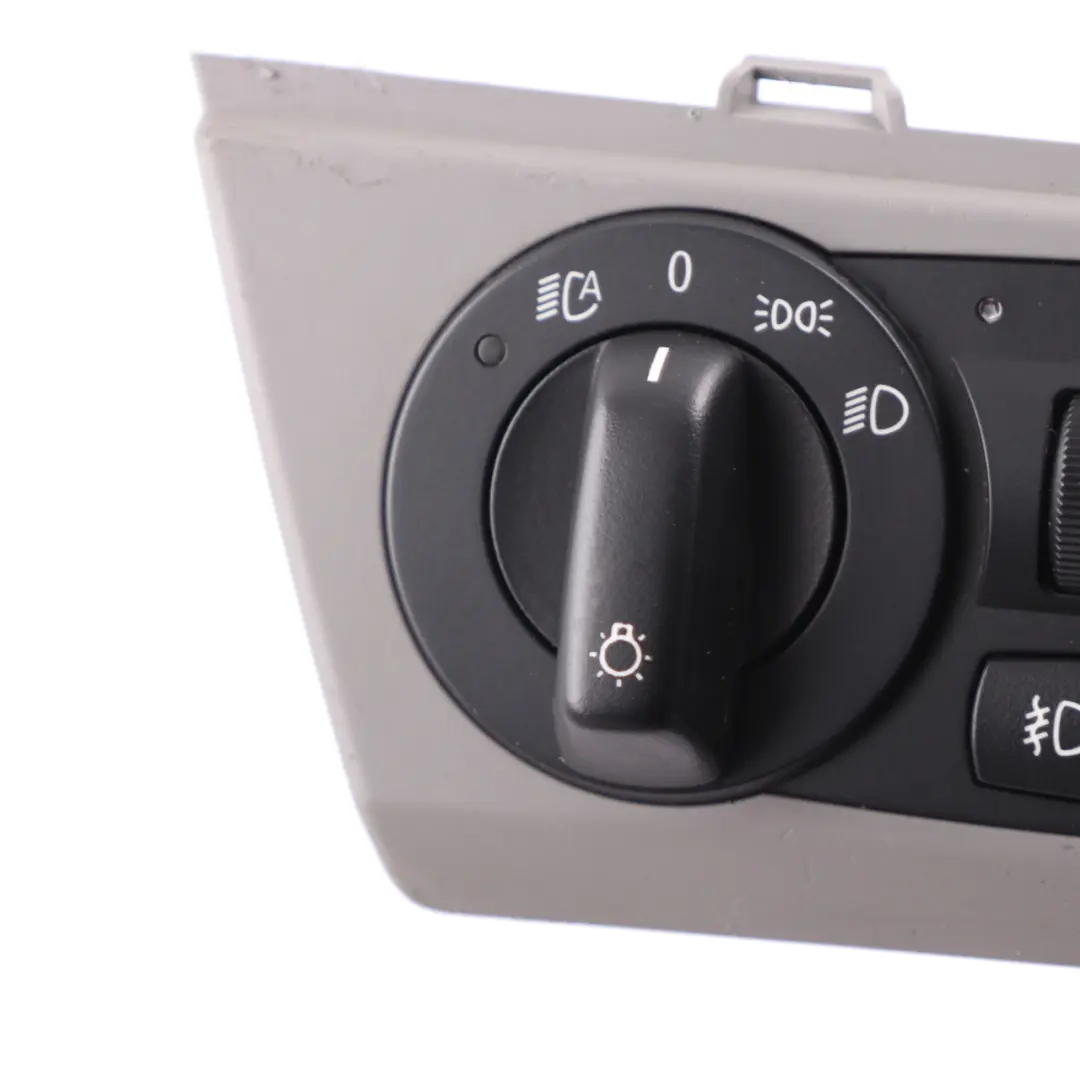 BMW X3 E83 LCI Headlight Fog Light Control Element Switch Panel Grey - SKU rhd-3420287 - Part number 3420287