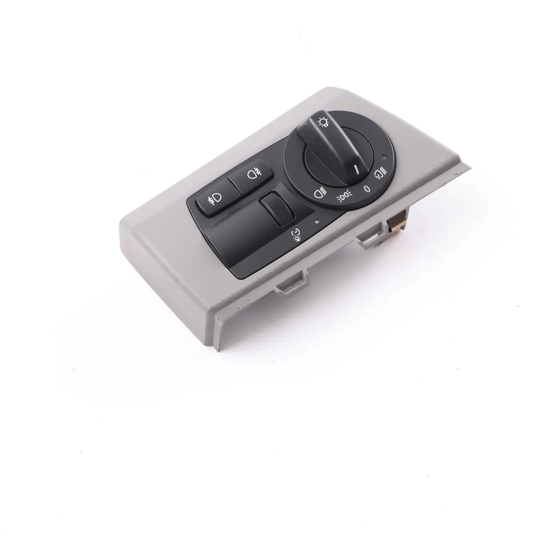 BMW X3 E83 LCI Headlight Fog Light Control Element Switch Panel Grey - SKU rhd-3420287 - Part number 3420287