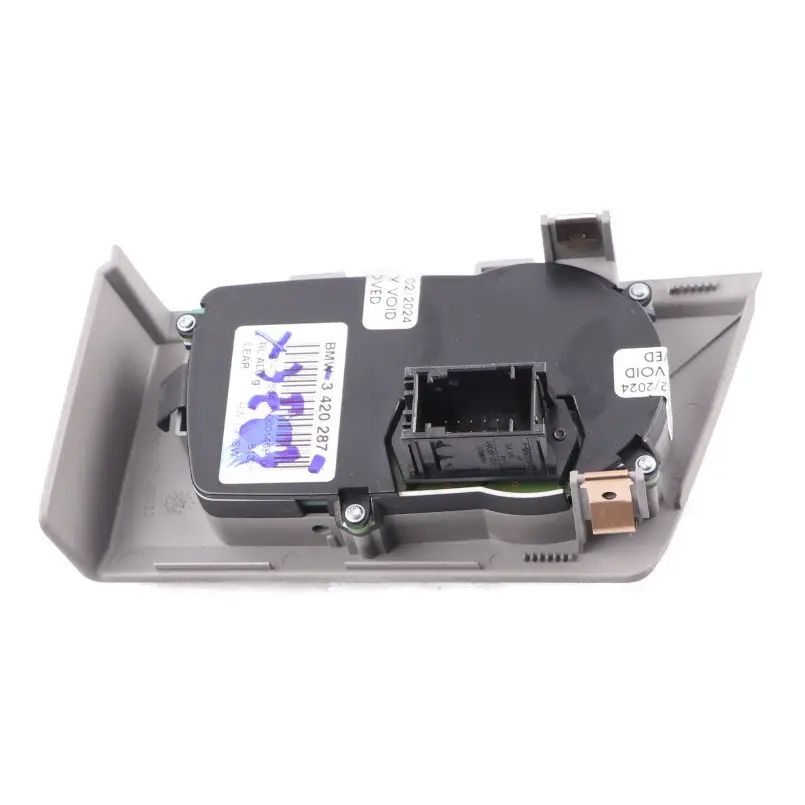 Headlight Fog Light Control Element Switch Panel Grey to BMW X3 E83 LCI with Part number 3420287 BMW X3 E83 LCI Headlight Fog Light Control Element Switch Panel Grey - SKU rhd-3420287 - Part number 3420287