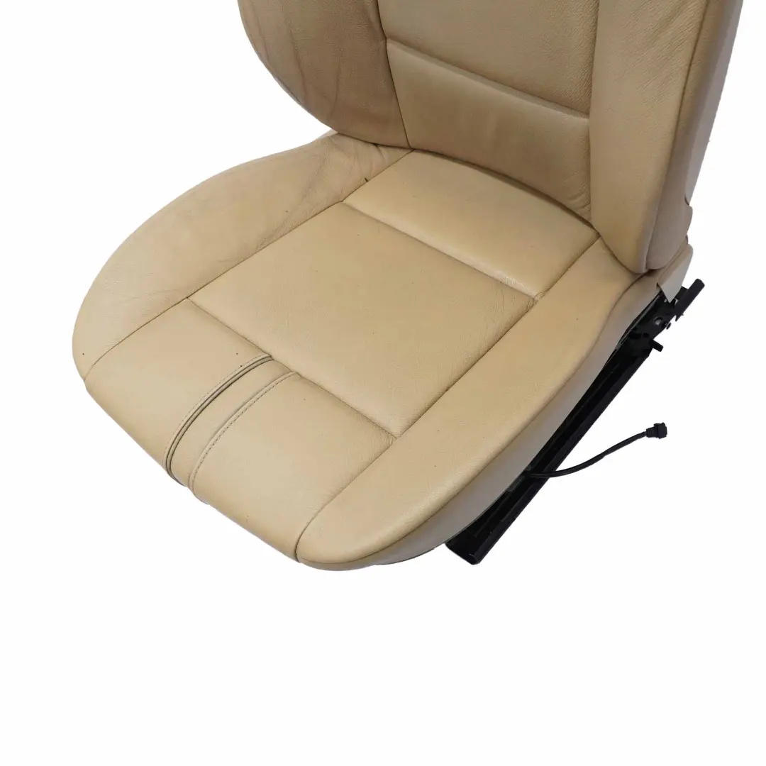 BMW X3 E83 LCI Asiento Delantero Lado Derecho Cuero Nevada Beige Arena - SKU rhd-3421904-2 - Número de pieza 3421904