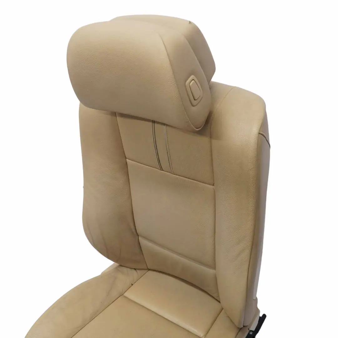 BMW X3 E83 LCI Sedile Anteriore Giusto In Pelle Nevada Sand Beige - SKU rhd-3421904-2 - Numero di parte 3421904
