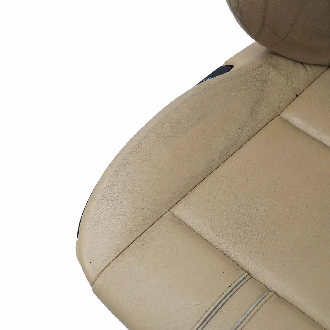 Asiento Delantero Lado Derecho Cuero Nevada Beige Arena para BMW X3 E83 LCI con número de pieza 3421904 BMW X3 E83 LCI Asiento Delantero Lado Derecho Cuero Nevada Beige Arena - SKU rhd-3421904-2 - Número de pieza 3421904