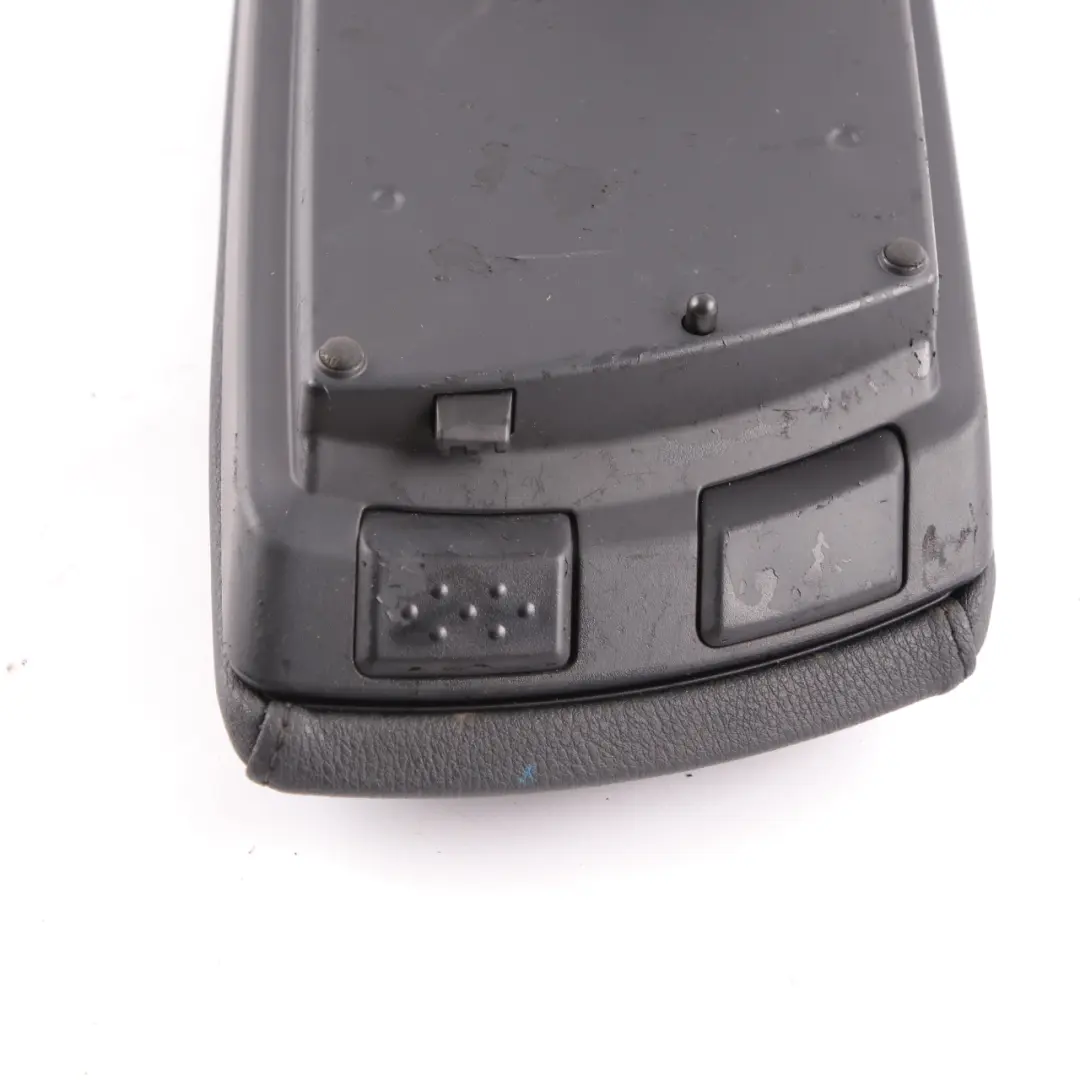 BMW X3 E83 LCI Armrest Cover Front Imitaion Leather Black - SKU rhd-3435501-1 - Part number 3435501