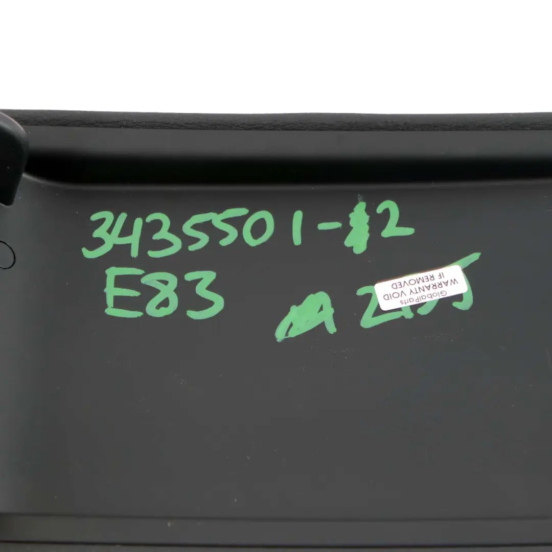 Armrest Cover BMW X3 E83 LCI 2 Front Imitaion Leather Black to with Part number 3435501 Armrest Cover BMW X3 E83 LCI 2 Front Imitaion Leather Black - SKU rhd-3435501-2 - Part number 3435501