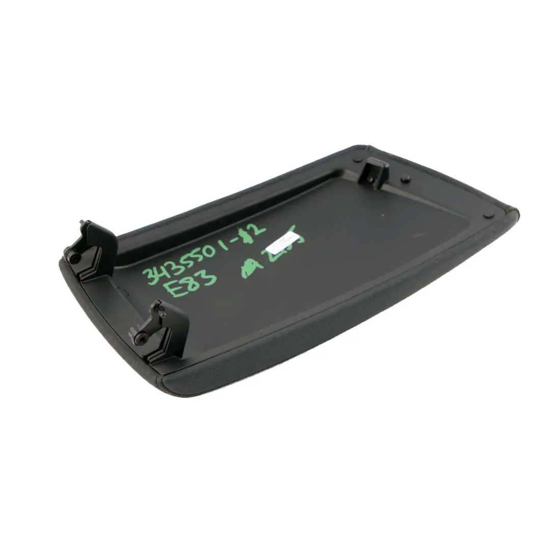 Armrest Cover BMW X3 E83 LCI 2 Front Imitaion Leather Black to with Part number 3435501 Armrest Cover BMW X3 E83 LCI 2 Front Imitaion Leather Black - SKU rhd-3435501-2 - Part number 3435501