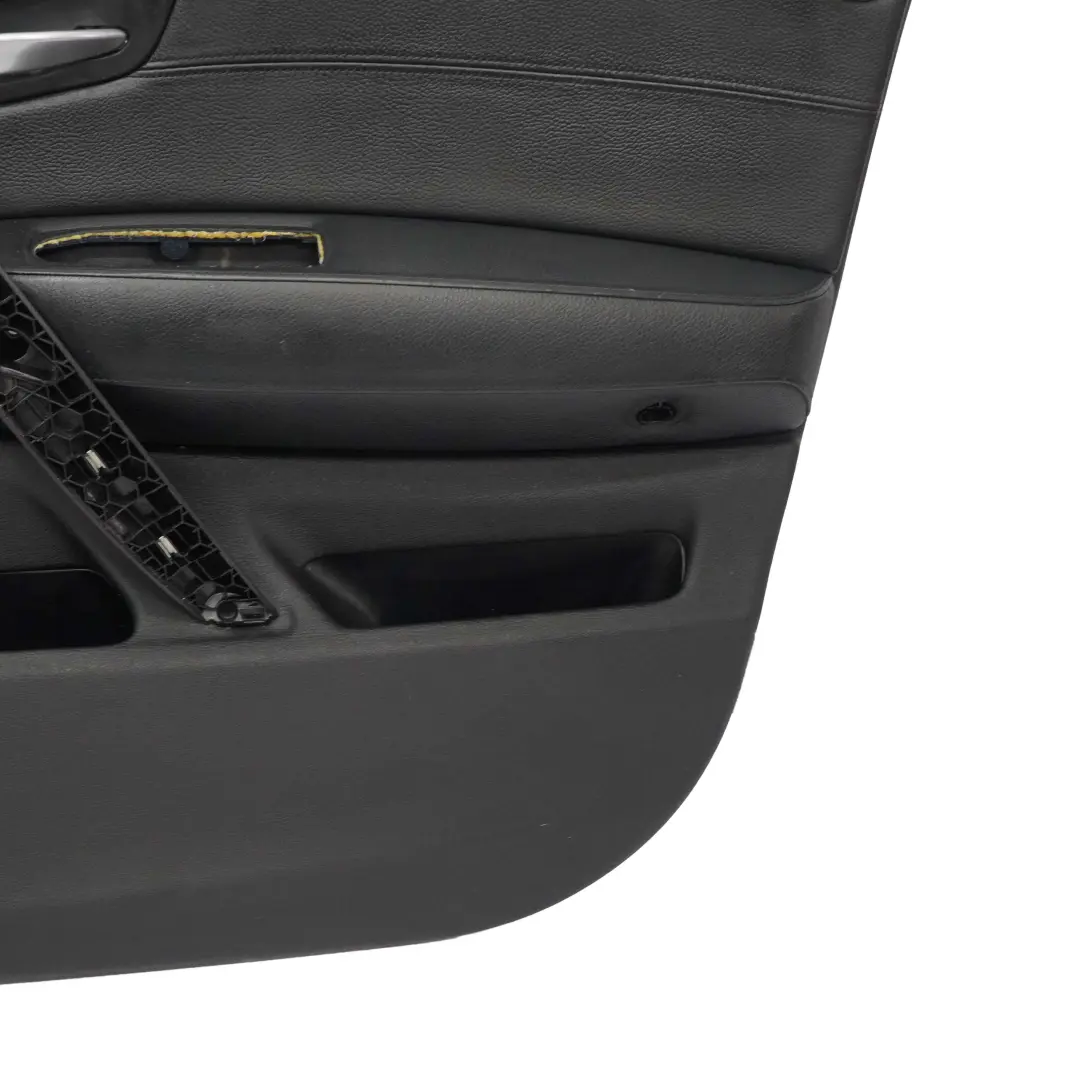 BMW X3 Series E83 LCI Front Right O/S Door Card Lining Leather Trim Black - SKU rhd-3439832 - Part number 3439832