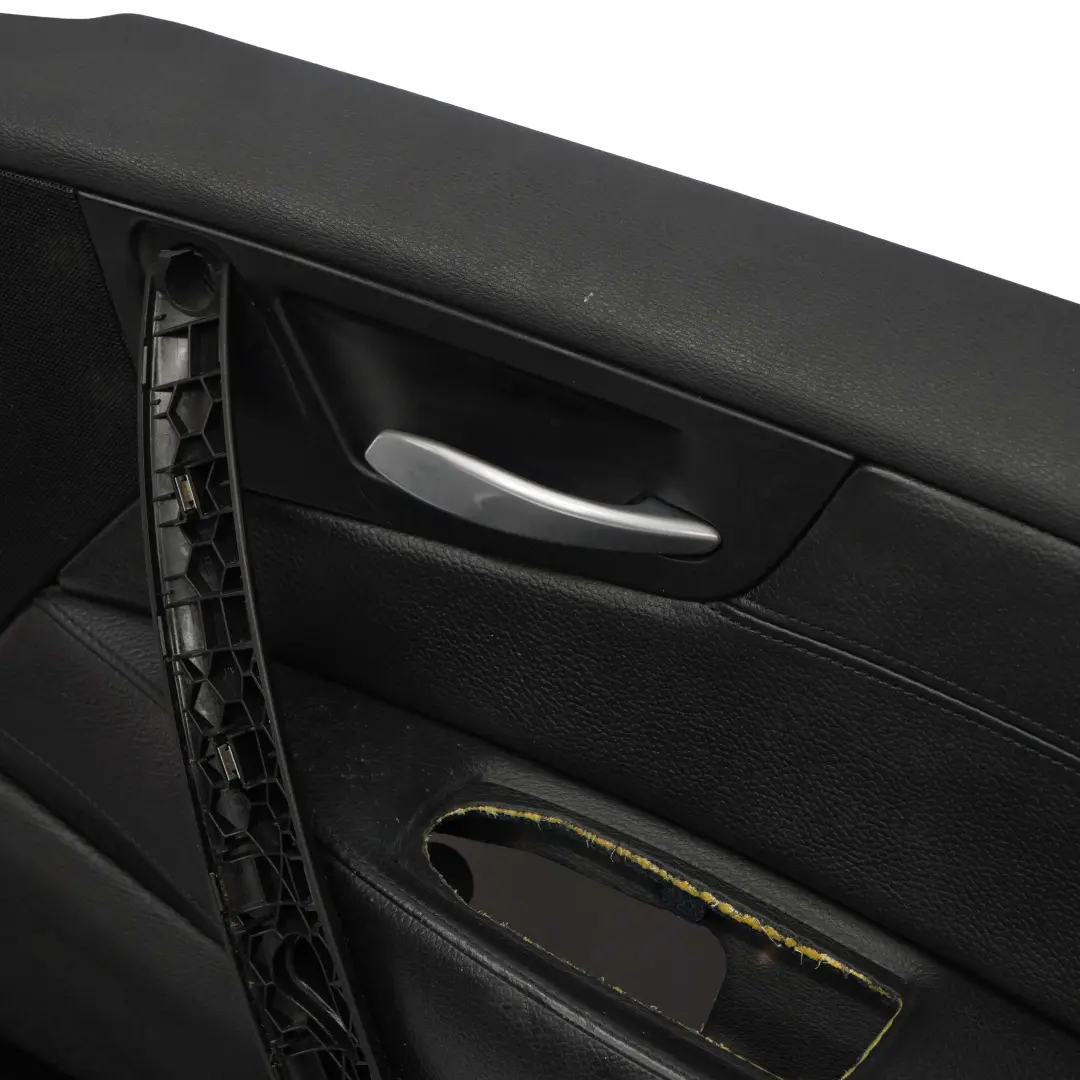 Front Right O/S Door Card Lining Leather Trim Black to BMW X3 Series E83 LCI with Part number 3439832 BMW X3 Series E83 LCI Front Right O/S Door Card Lining Leather Trim Black - SKU rhd-3439832 - Part number 3439832