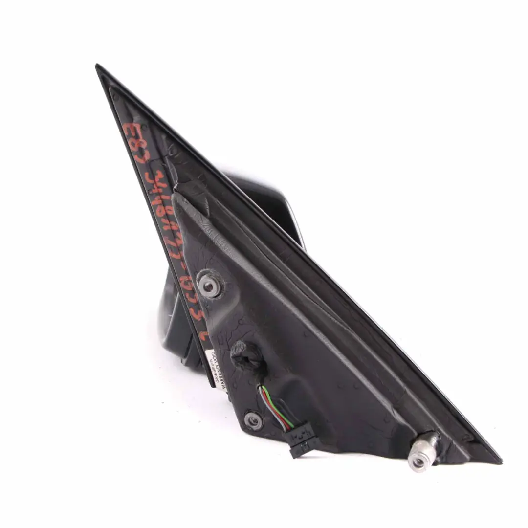  Wing Mirror BMW X3 E83 LCI 3 Heated Left Door N/S Black Sapphire Metallic 475 - SKU rhd-3448133-BS3 - Part number 3448133