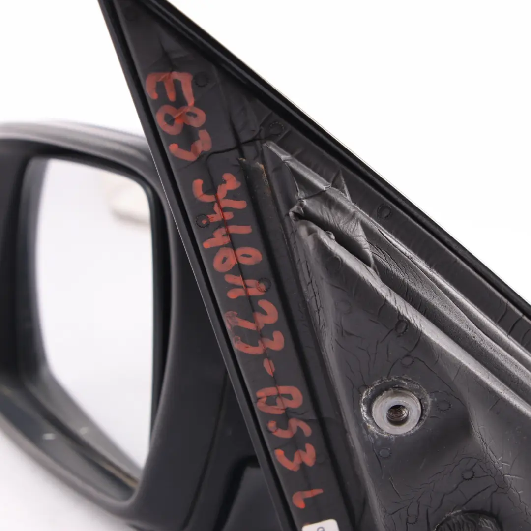 Wing Mirror BMW X3 E83 LCI 3 Heated Left Door N/S Black Sapphire Metallic 475 to with Part number 3448133 Wing Mirror BMW X3 E83 LCI 3 Heated Left Door N/S Black Sapphire Metallic 475 - SKU rhd-3448133-BS3 - Part number 3448133