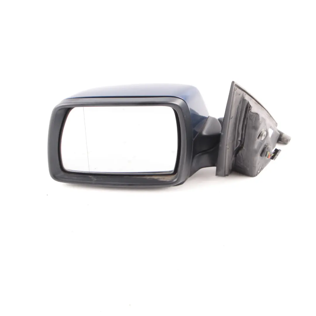 Left Door N/S Heated Wing Outside Mirror Mysticblau Mystic Blue to BMW X3 E83 with Part number 3448133 BMW X3 E83 Left Door N/S Heated Wing Outside Mirror Mysticblau Mystic Blue - SKU rhd-3448133-MYS - Part number 3448133