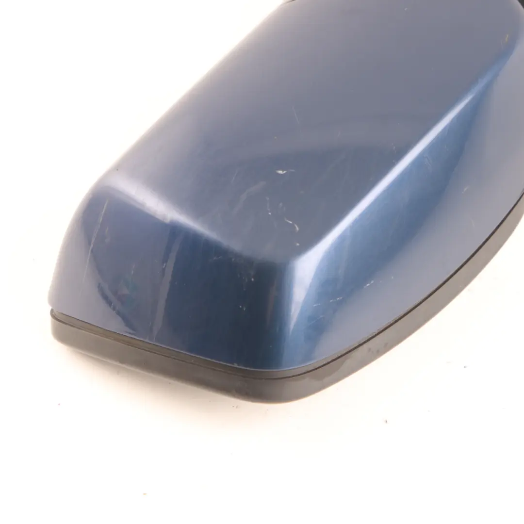 Left Door N/S Heated Wing Outside Mirror Mysticblau Mystic Blue to BMW X3 E83 with Part number 3448133 BMW X3 E83 Left Door N/S Heated Wing Outside Mirror Mysticblau Mystic Blue - SKU rhd-3448133-MYS - Part number 3448133