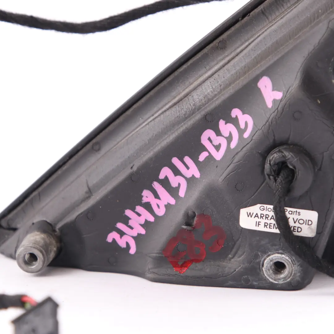 Door Wing Mirror BMW X3 E83 LCI 3 Heated Right O/S Black Sapphire Metallic 475 to with Part number 3448134 Door Wing Mirror BMW X3 E83 LCI 3 Heated Right O/S Black Sapphire Metallic 475 - SKU rhd-3448134-BS3 - Part number 3448134