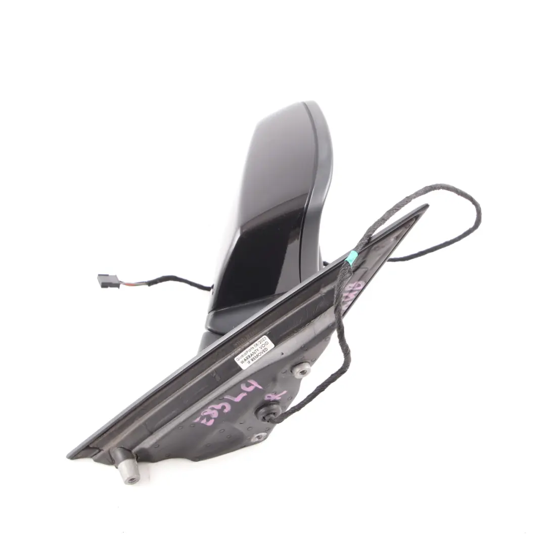 BMW X3 E83 Wing Mirror Heated Door Right O/S Rubinschwarz Ruby Black - S23 - SKU rhd-3448134-RUB - Part number 3448134