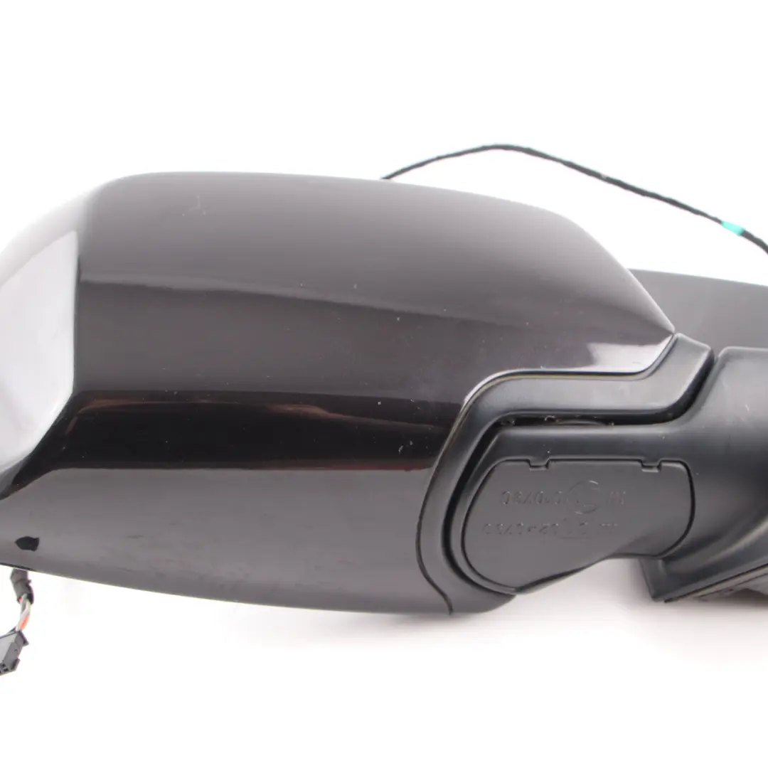 BMW X3 E83 Wing Mirror Heated Door Right O/S Rubinschwarz Ruby Black - S23 - SKU rhd-3448134-RUB - Part number 3448134