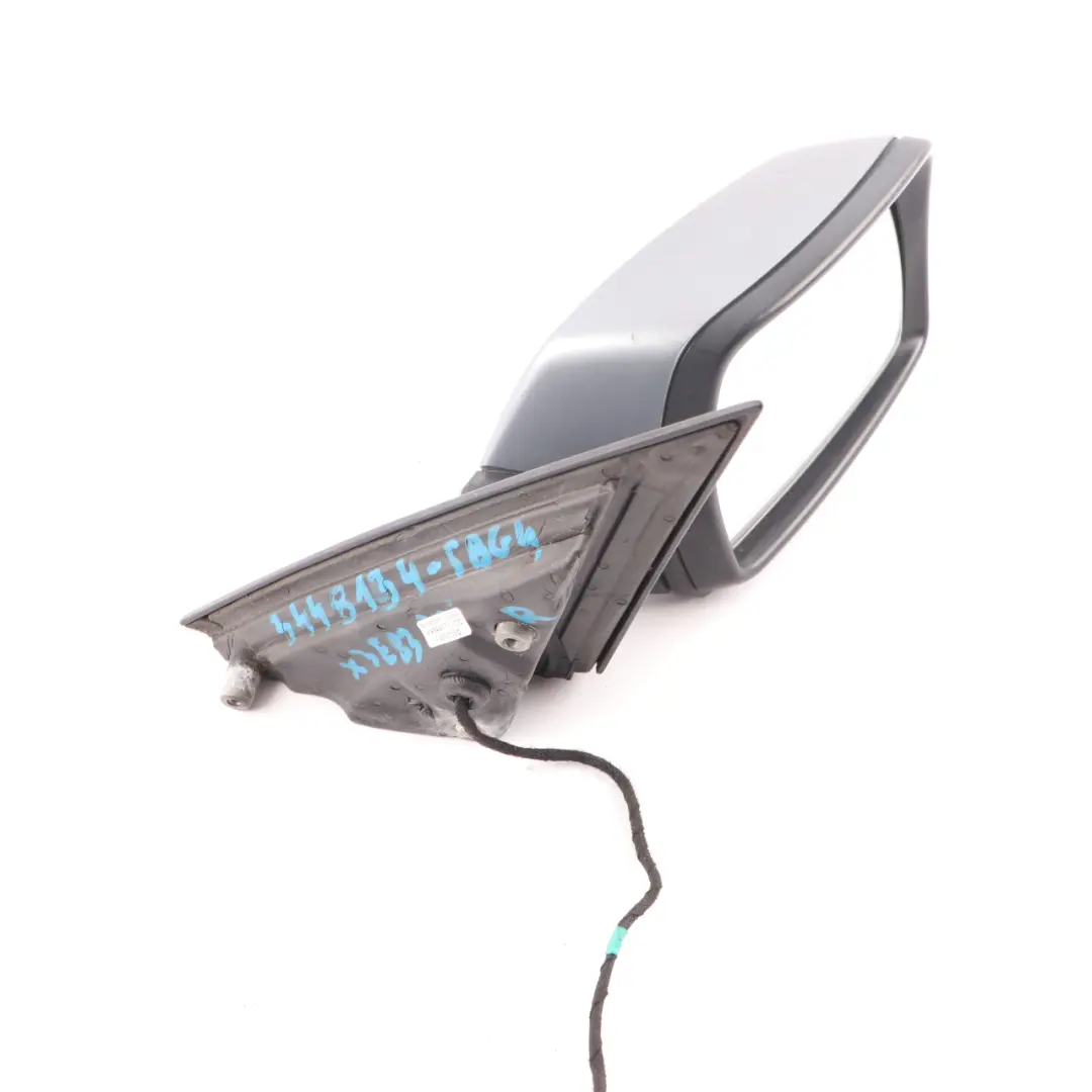 Wing Mirror Heated Door Right O/S Outside Silver Grey - A08 to BMW X3 E83 with Part number 3448134 BMW X3 E83 Wing Mirror Heated Door Right O/S Outside Silver Grey - A08 - SKU rhd-3448134-SBG4 - Part number 3448134