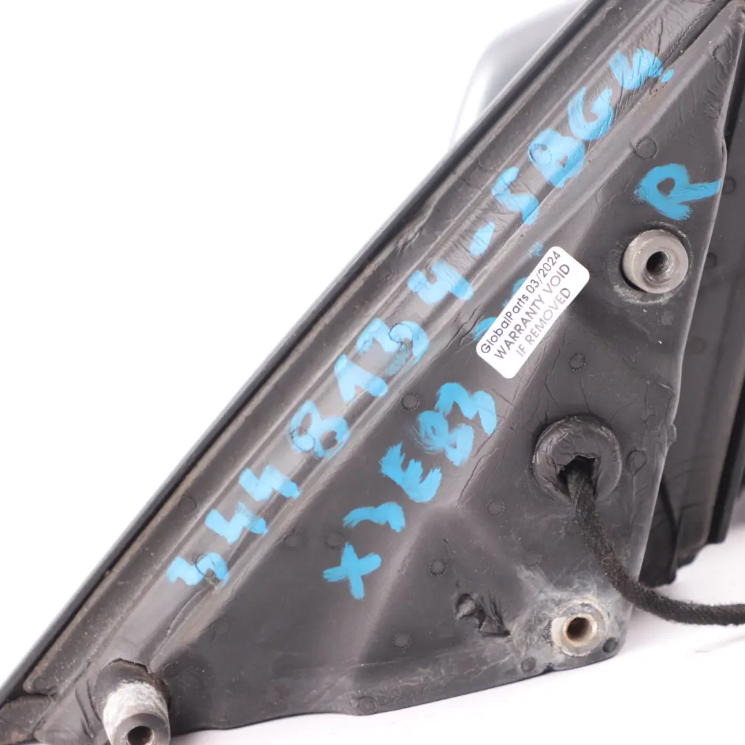 Wing Mirror Heated Door Right O/S Outside Silver Grey - A08 to BMW X3 E83 with Part number 3448134 BMW X3 E83 Wing Mirror Heated Door Right O/S Outside Silver Grey - A08 - SKU rhd-3448134-SBG4 - Part number 3448134