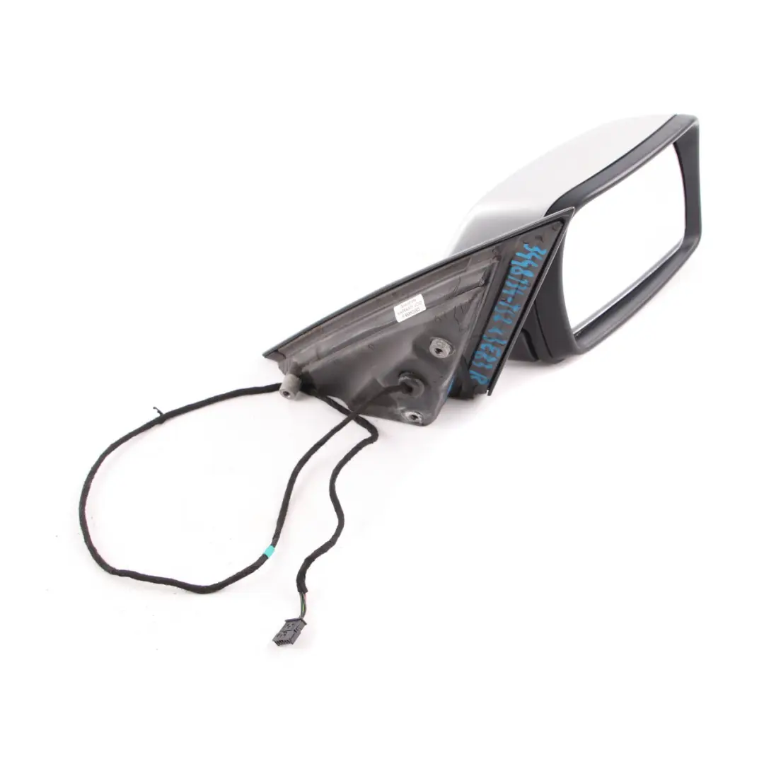BMW X3 Series E83 Heated Right Door Wing Mirror O/S Titansilber Silver 354 - SKU rhd-3448134-TS2 - Part number 3448134