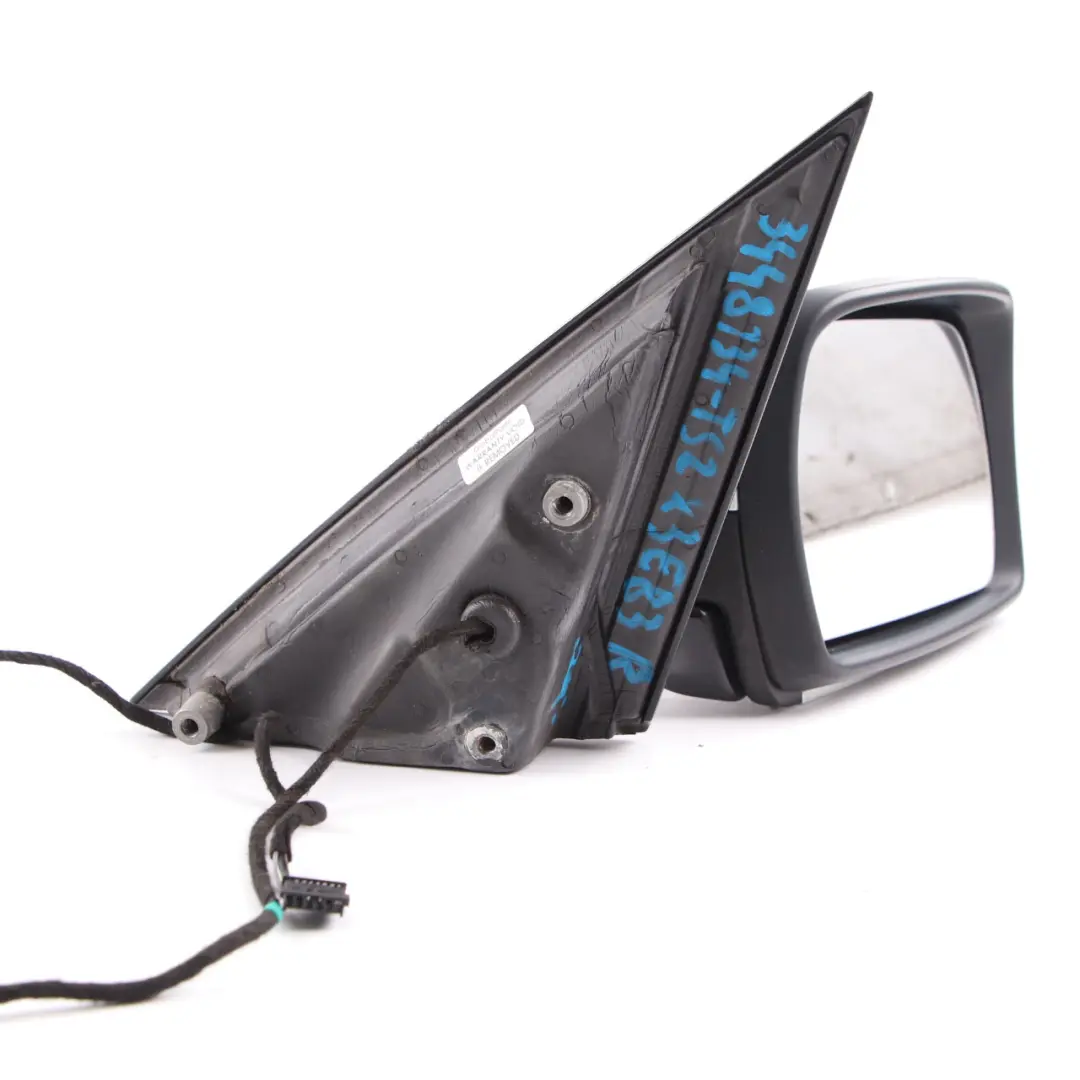 BMW X3 Series E83 Heated Right Door Wing Mirror O/S Titansilber Silver 354 - SKU rhd-3448134-TS2 - Part number 3448134