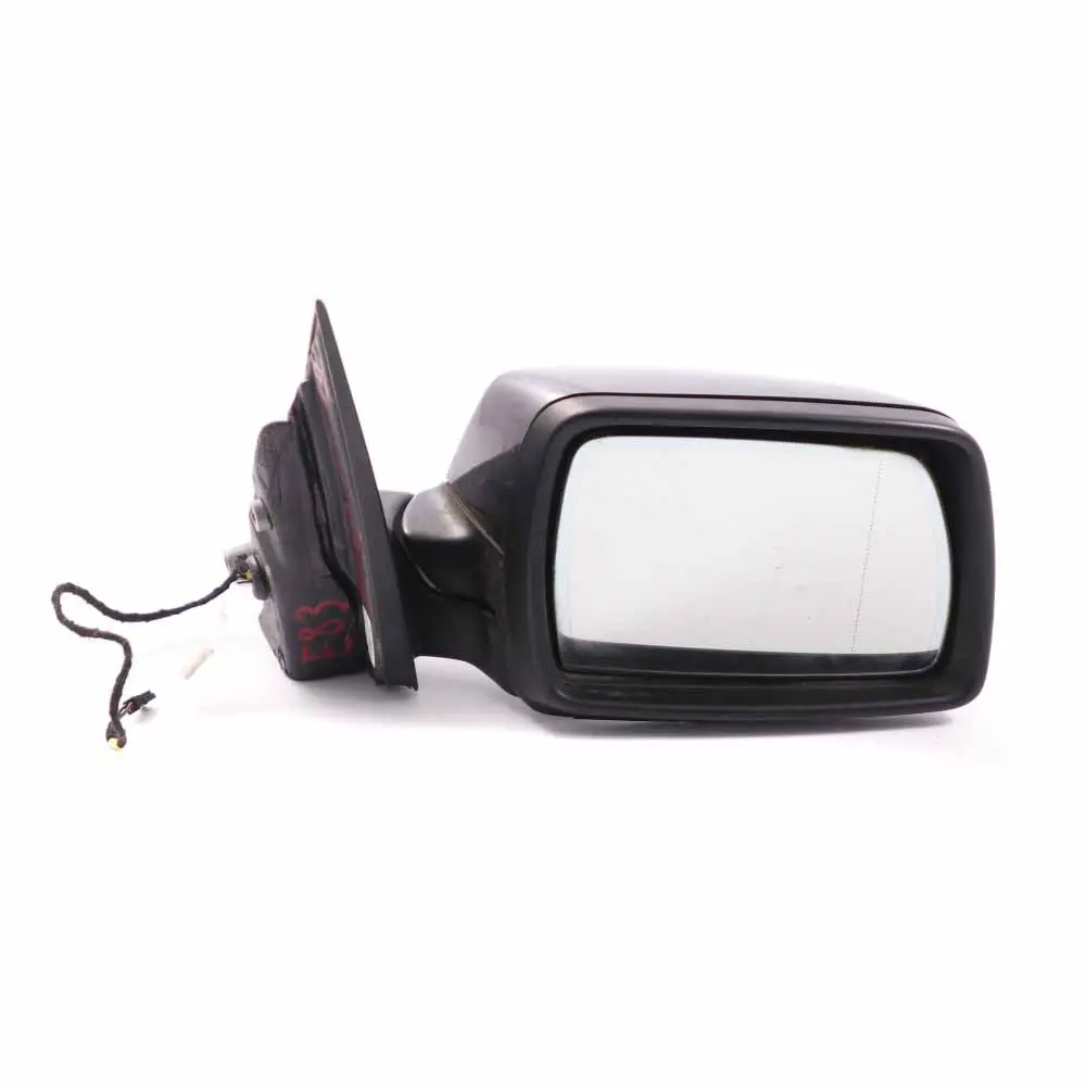 Wing Mirror Heated Memory Door Right O/S Outside Monacoblau Blue A35 to BMW X3 E83 with Part number 3448154 BMW X3 E83 Wing Mirror Heated Memory Door Right O/S Outside Monacoblau Blue A35 - SKU rhd-3448154-MB - Part number 3448154