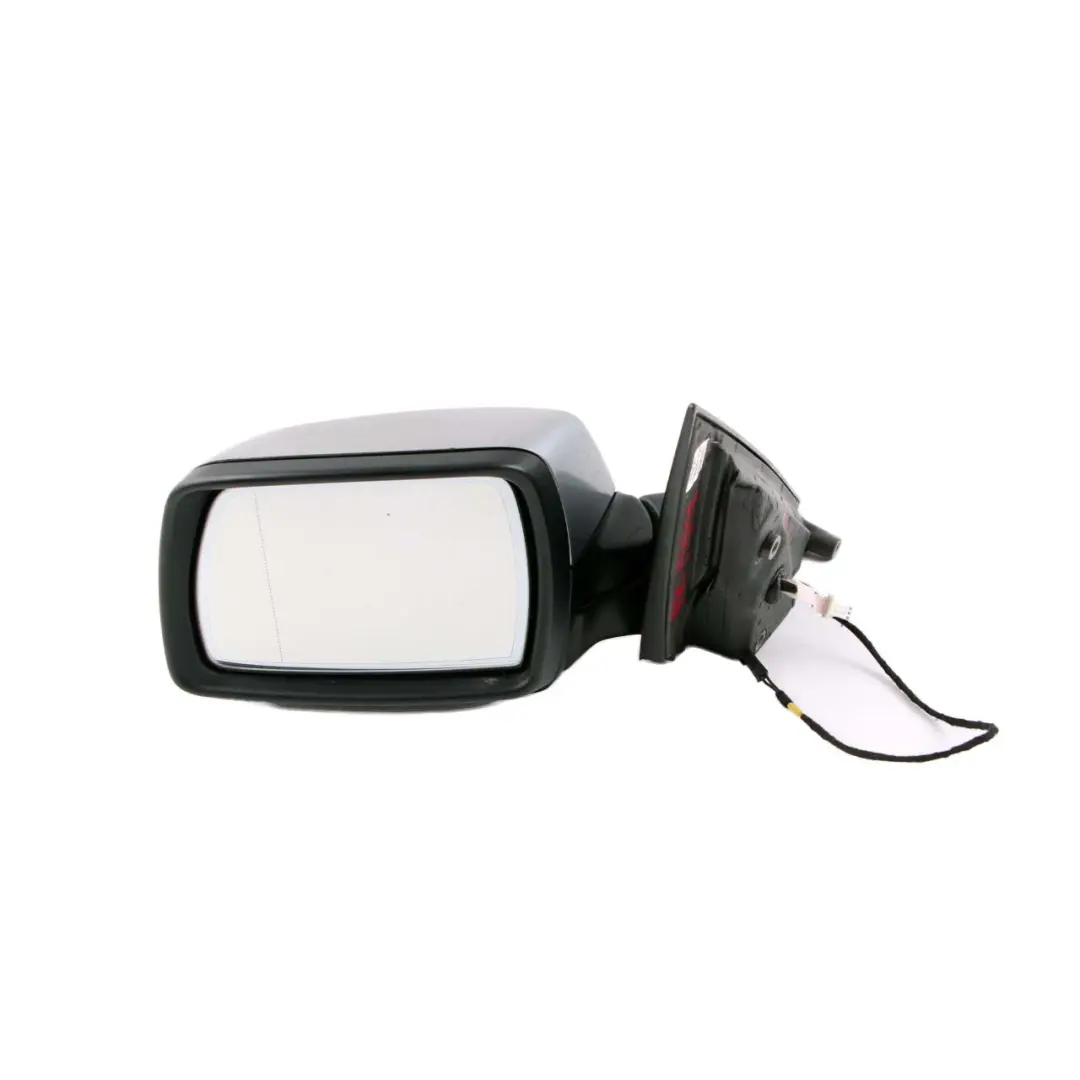 BMW X3 E83 Front Left Door Wing Mirror N/S Silbergrau Metallic Silver Grey A08 - SKU rhd-3448167-SBG - Part number 3448167