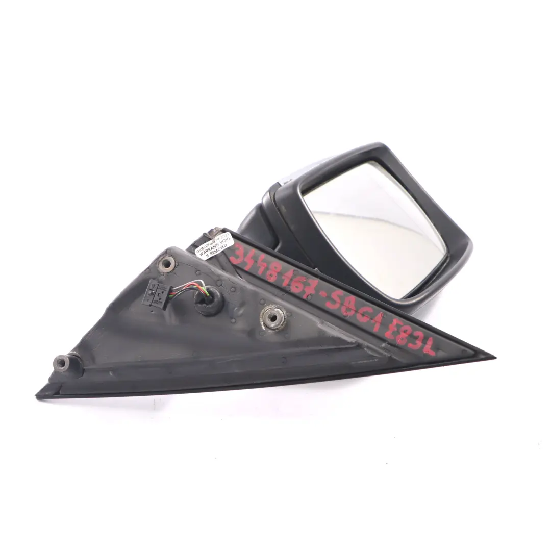 Wing Mirror Front Door Left N/S Auto Dip Silver Grey Metallic A08 to BMW X3 E83 with Part number 3448167 BMW X3 E83 Wing Mirror Front Door Left N/S Auto Dip Silver Grey Metallic A08 - SKU rhd-3448167-SBG1 - Part number 3448167