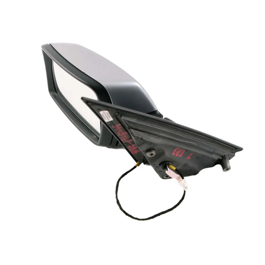 Front Left Door Wing Mirror N/S Silbergrau Metallic Silver Grey A08 to BMW X3 E83 with Part number 3448167 BMW X3 E83 Front Left Door Wing Mirror N/S Silbergrau Metallic Silver Grey A08 - SKU rhd-3448167-SBG - Part number 3448167