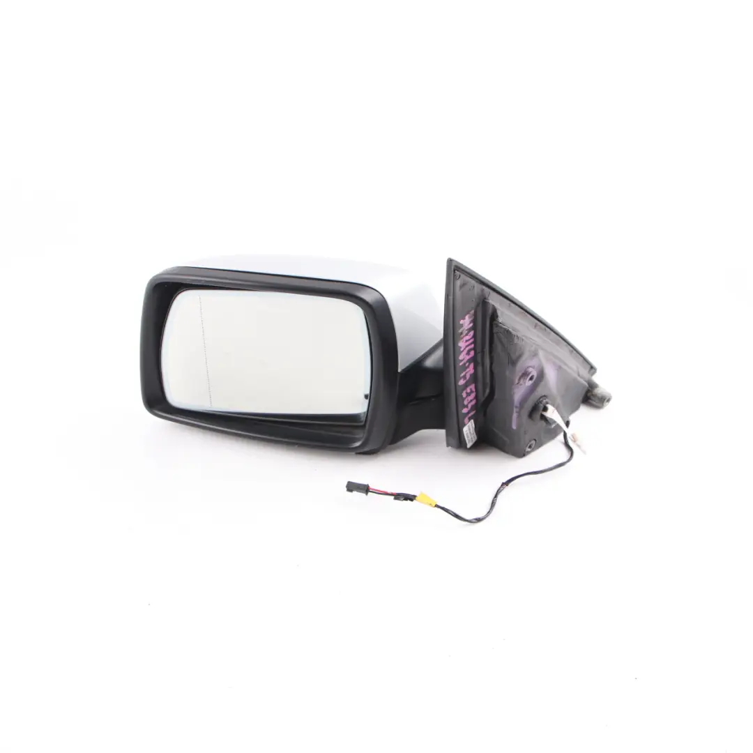 Wing Mirror Auto Dip Front Left Door N/S Titan Silver 354 to BMW X3 E83 with Part number 3448167 BMW X3 E83 Wing Mirror Auto Dip Front Left Door N/S Titan Silver 354 - SKU rhd-3448167-TS - Part number 3448167