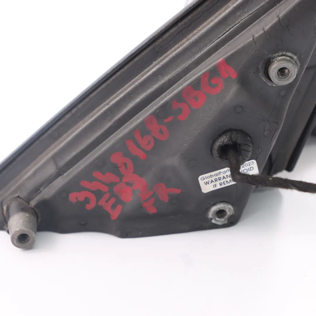 Front Right Door Wing Mirror O/S Silbergrau Metallic Silver Grey A08 to BMW X3 E83 with Part number 3448168 BMW X3 E83 Front Right Door Wing Mirror O/S Silbergrau Metallic Silver Grey A08 - SKU rhd-3448168-SBG1 - Part number 3448168