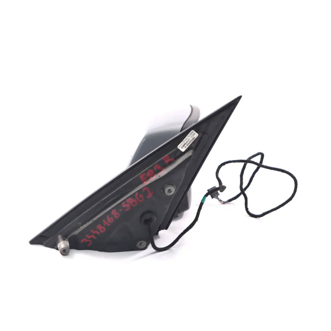 Wing Mirror Front Door Right O/S Auto Dip Silbergrau Silver Grey A08 to BMW X3 E83 with Part number 3448168 BMW X3 E83 Wing Mirror Front Door Right O/S Auto Dip Silbergrau Silver Grey A08 - SKU rhd-3448168-SBG2 - Part number 3448168