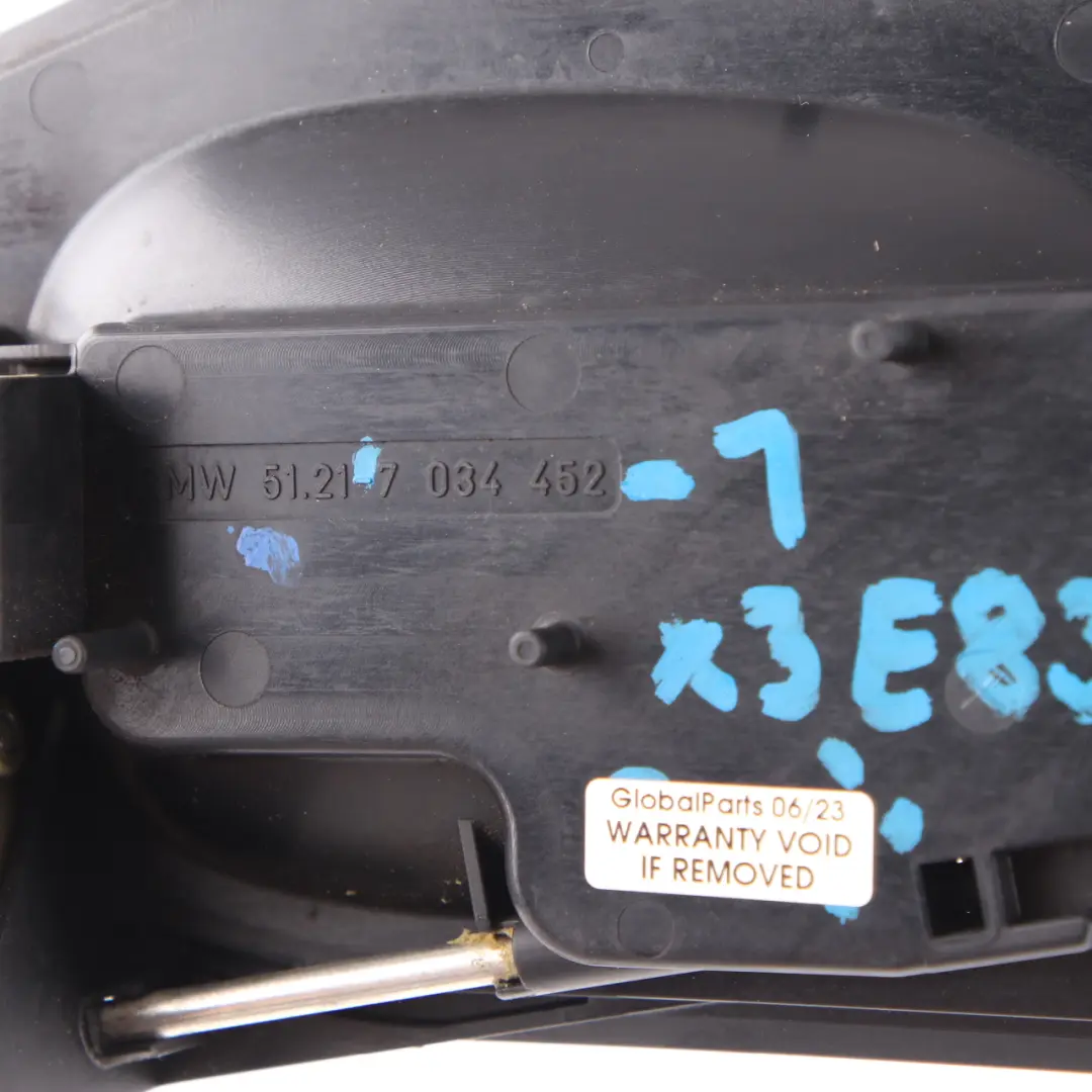 BMW X3 E83 Door Handle Carrier Outside Front Right O/S Grab Base 7034452 - SKU rhd-3449078 - Part number 3449078