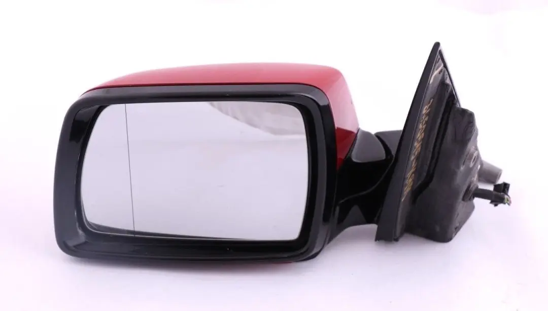 Front Left Door Wing Mirror N/S Karmesinrot Red to BMW X3 Series E83 LCI M Sport with Part number 3450515 BMW X3 Series E83 LCI M Sport Front Left Door Wing Mirror N/S Karmesinrot Red - SKU rhd-3450515-KAR - Part number 3450515
