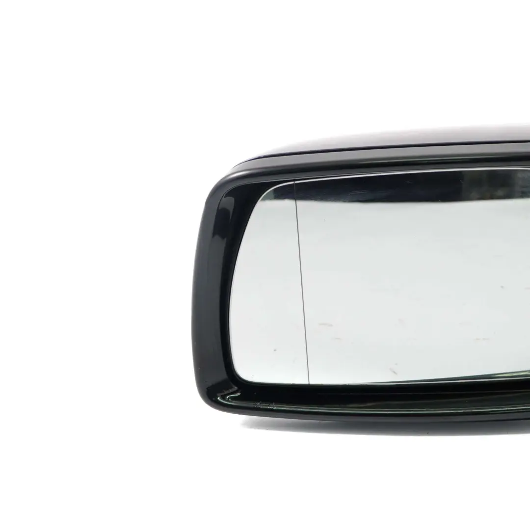 High Gloss Left Door Wing Mirror N/S Monacoblau Blue A35 to BMW X3 E83 LCI M Sport with Part number 3450515 BMW X3 E83 LCI M Sport High Gloss Left Door Wing Mirror N/S Monacoblau Blue A35 - SKU rhd-3450515-MB - Part number 3450515