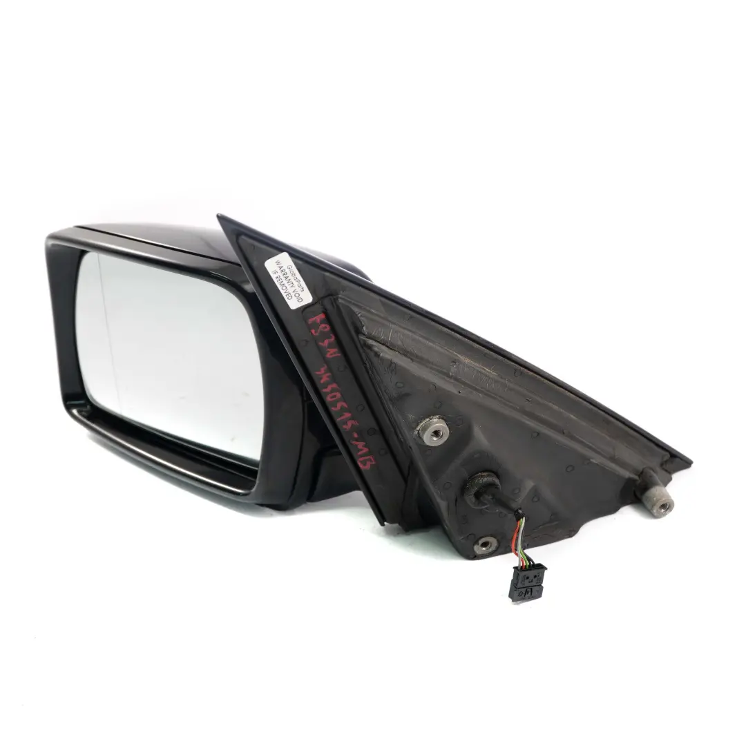 High Gloss Left Door Wing Mirror N/S Monacoblau Blue A35 to BMW X3 E83 LCI M Sport with Part number 3450515 BMW X3 E83 LCI M Sport High Gloss Left Door Wing Mirror N/S Monacoblau Blue A35 - SKU rhd-3450515-MB - Part number 3450515